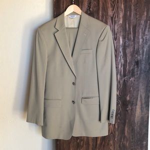 Tan Suit Jacket + Pants